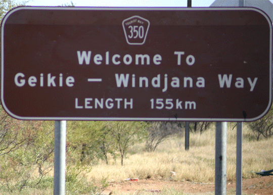 Geiki-Windjana-155klm sign